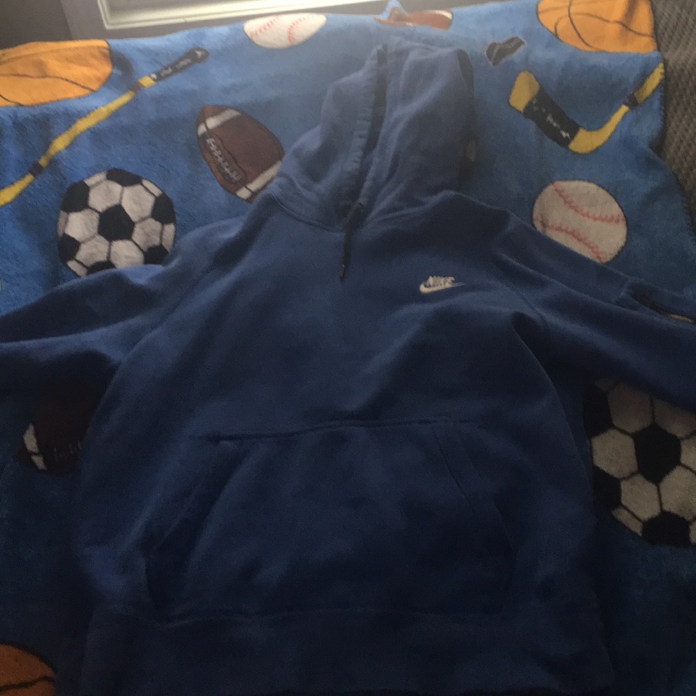 Nike royal fleece hoodie